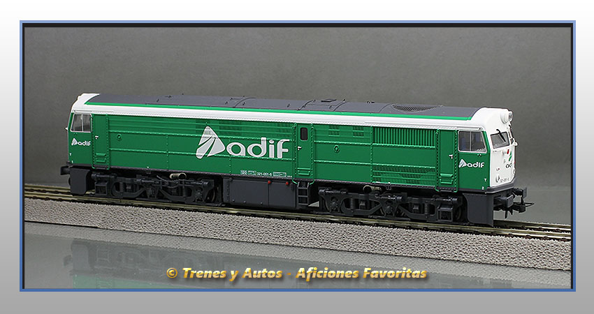 Locomotora diésel Serie 321 - Adif-Renfe