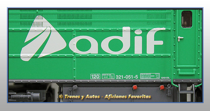 Locomotora diésel Serie 321 - Adif-Renfe