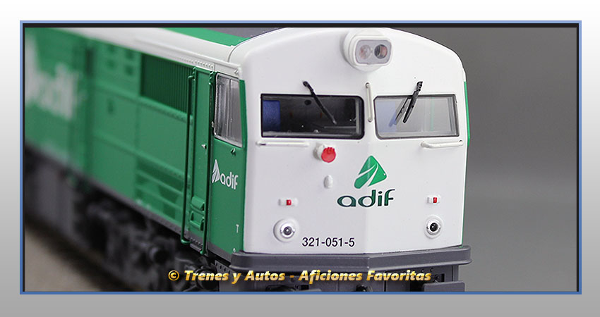 Locomotora diésel Serie 321 - Adif-Renfe
