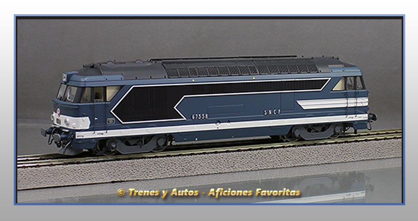 Locomotora diésel Serie BB-67000 -SNCF