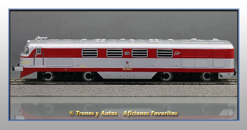 Locomotora diésel Serie 352 Talgo "Virgen del Rosario" - Renfe