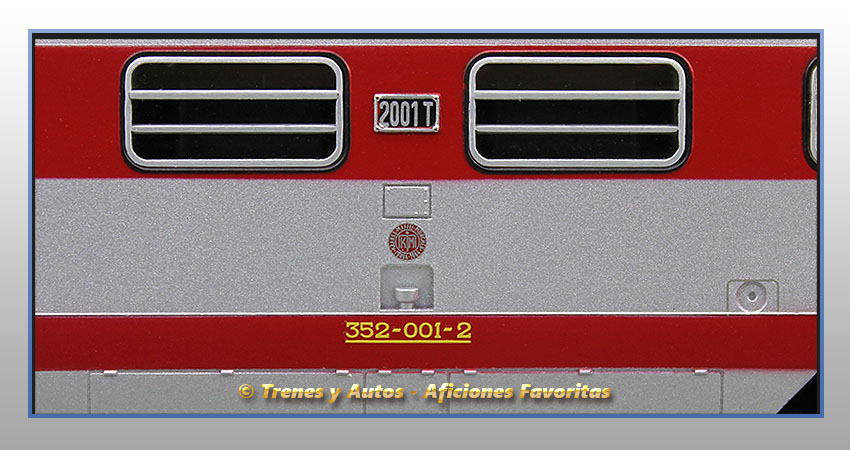 Locomotora diésel Serie 352 Talgo "Virgen del Rosario" - Renfe