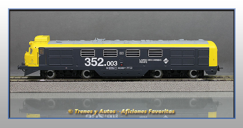 Locomotora diésel Serie 352 "Virgen del Perpetuo Socorro" - Renfe