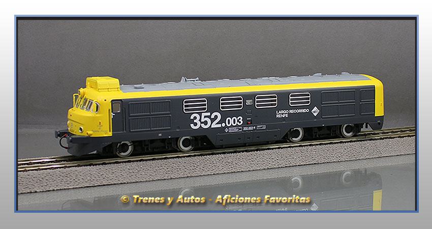 Locomotora diésel Serie 352 "Virgen del Perpetuo Socorro" - Renfe