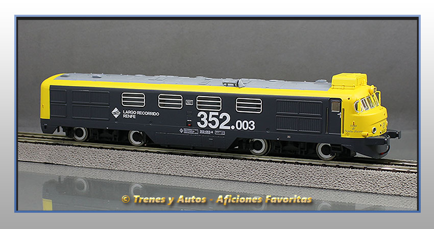 Locomotora diésel Serie 352 "Virgen del Perpetuo Socorro" - Renfe