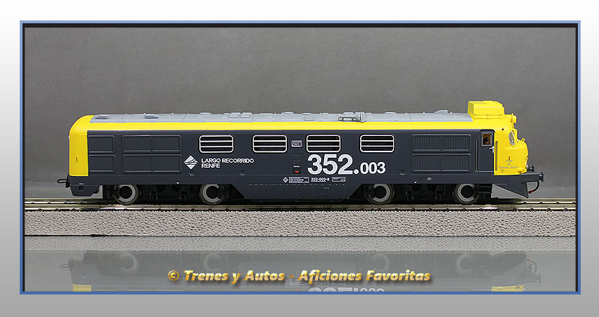 Locomotora diésel Serie 352 "Virgen del Perpetuo Socorro" - Renfe