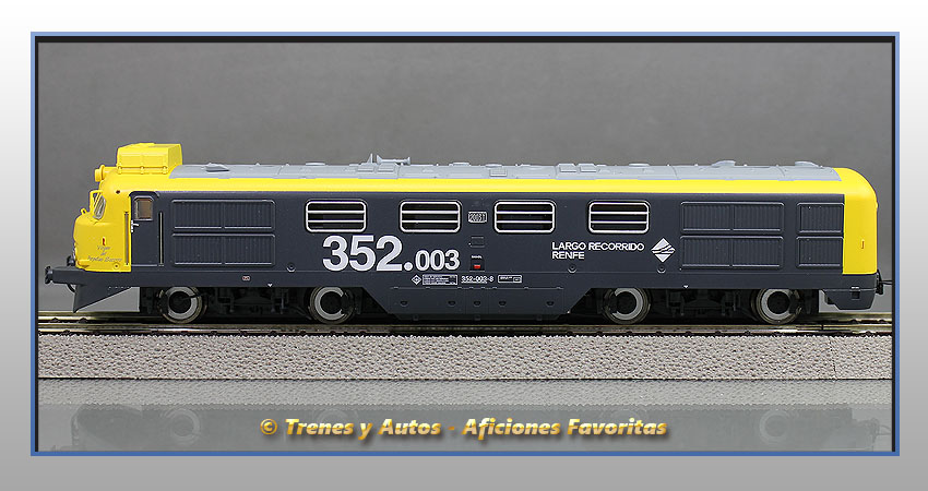 Locomotora diésel Serie 352 "Virgen del Perpetuo Socorro" - Renfe