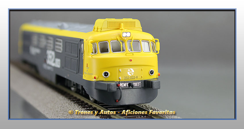 Locomotora diésel Serie 352 "Virgen del Perpetuo Socorro" - Renfe
