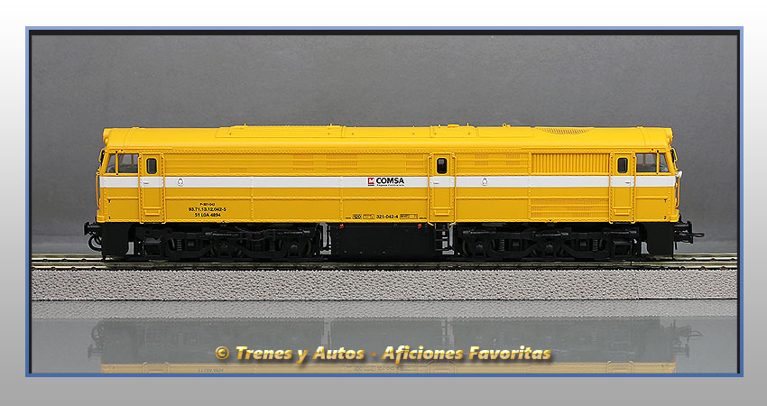 Locomotora diésel Serie 321 - COMSA