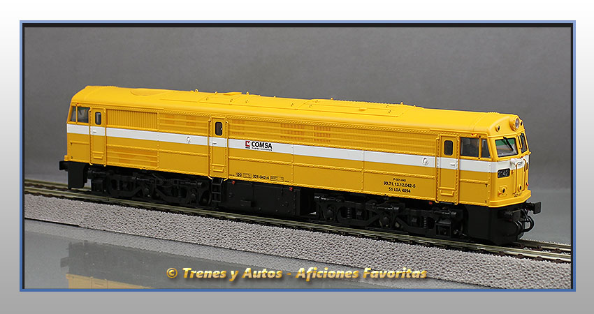 Locomotora diésel Serie 321 - COMSA