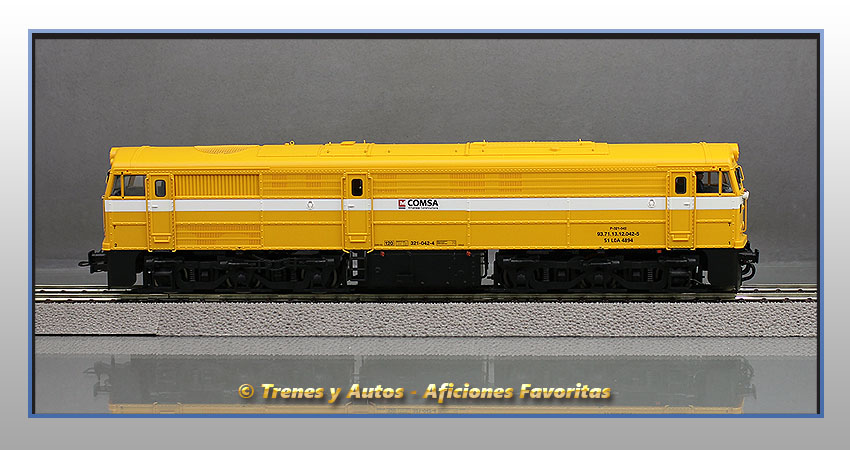 Locomotora diésel Serie 321 - COMSA