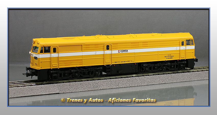 Locomotora diésel Serie 321 - COMSA