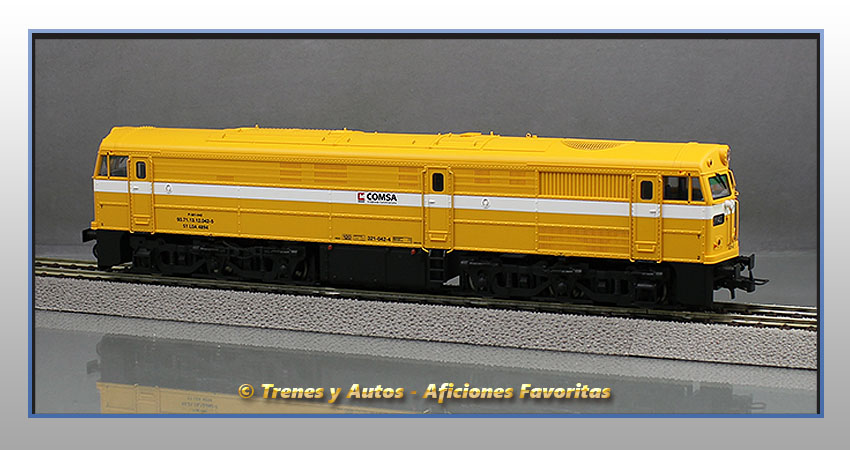 Locomotora diésel Serie 321 - COMSA