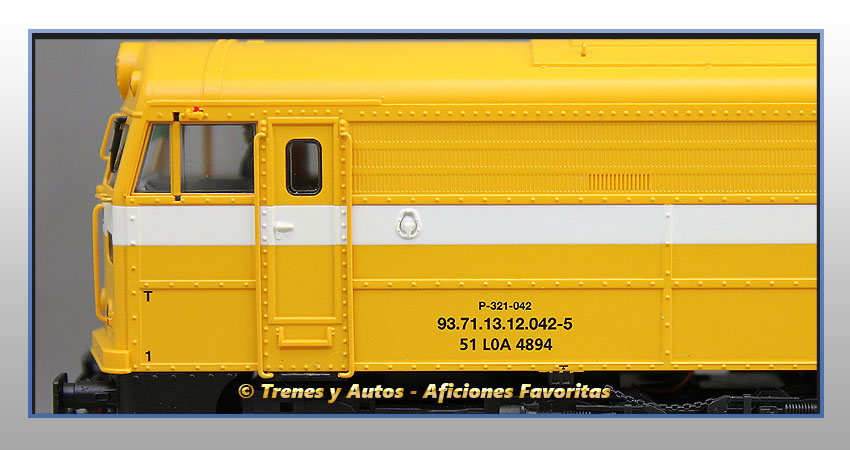 Locomotora diésel Serie 321 - COMSA