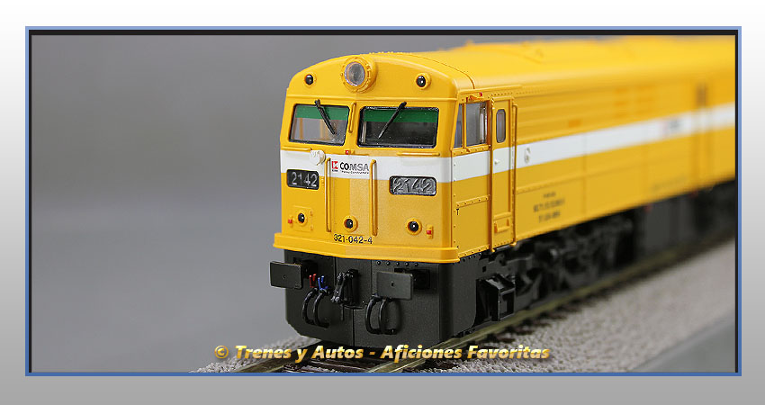 Locomotora diésel Serie 321 - COMSA