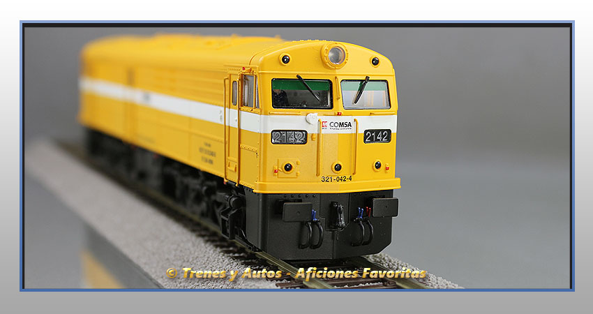Locomotora diésel Serie 321 - COMSA