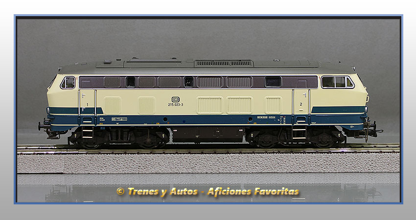 Locomotora diésel Serie 215 - DB