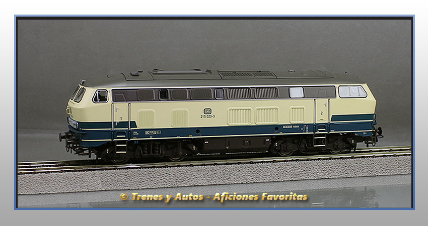 Locomotora diésel Serie 215 - DB