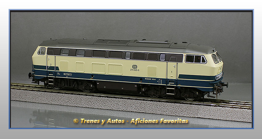 Locomotora diésel Serie 215 - DB