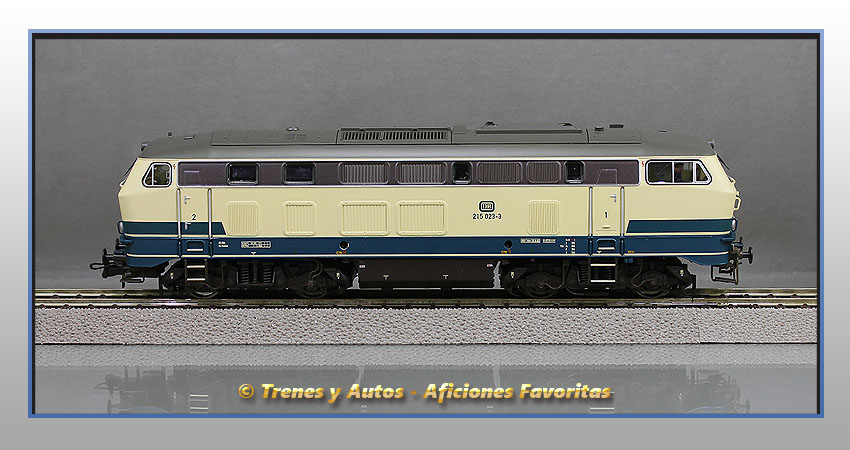 Locomotora diésel Serie 215 - DB