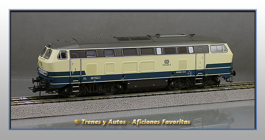 Locomotora diésel Serie 215 - DB