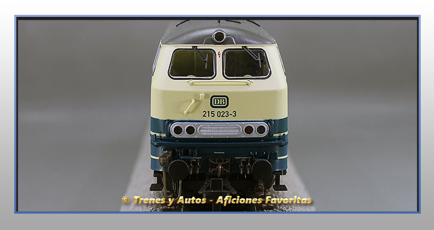 Locomotora diésel Serie 215 - DB