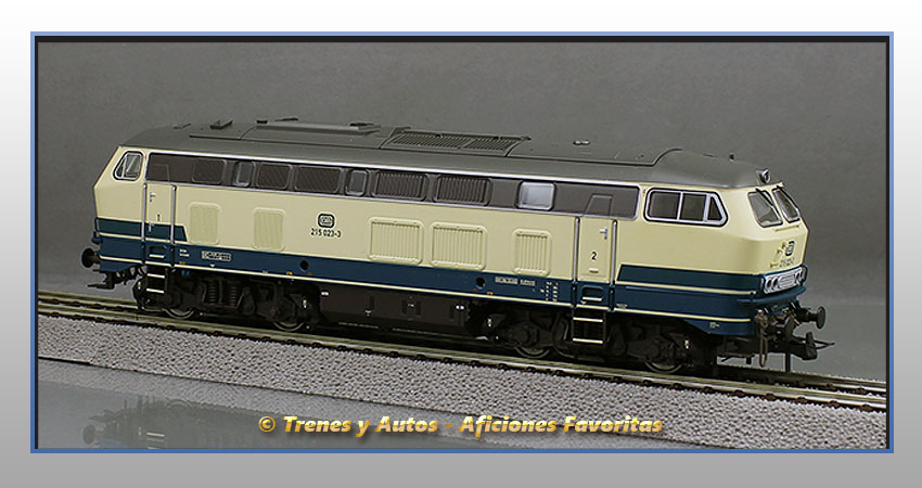Locomotora diésel Serie 215 - DB