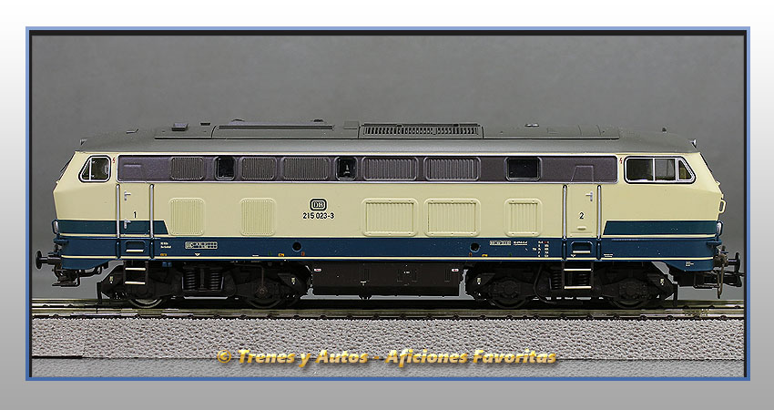 Locomotora diésel Serie 215 - DB