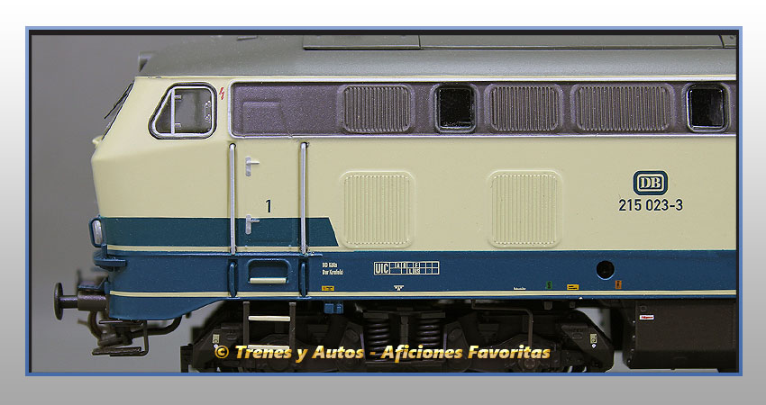 Locomotora diésel Serie 215 - DB