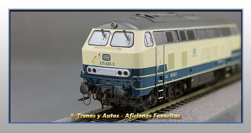 Locomotora diésel Serie 215 - DB