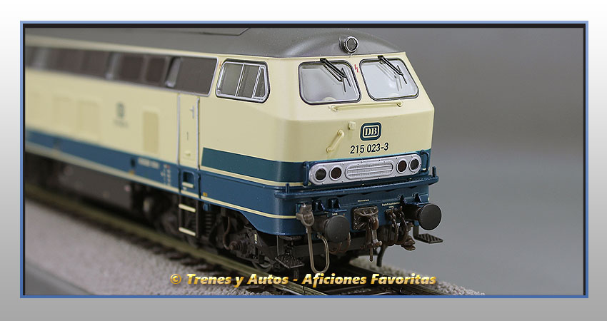 Locomotora diésel Serie 215 - DB