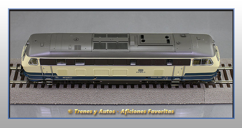 Locomotora diésel Serie 215 - DB