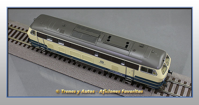 Locomotora diésel Serie 215 - DB