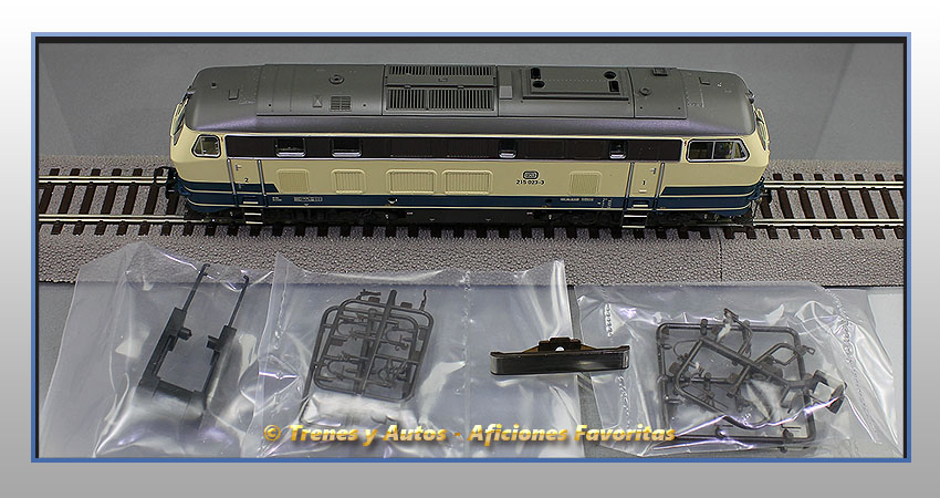 Locomotora diésel Serie 215 - DB (Complementos)