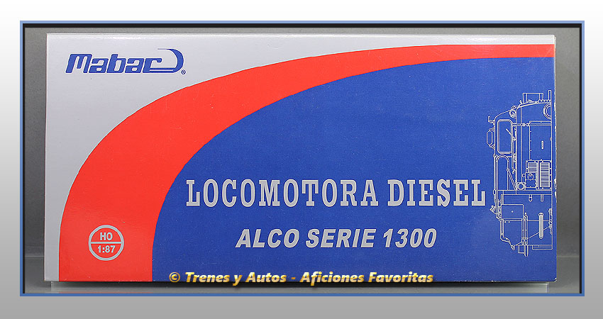 Locomotora diésel Serie 1300 ALCO - Renfe