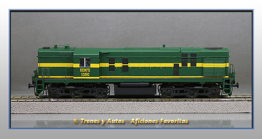 Locomotora diésel Serie 1300 ALCO - Renfe