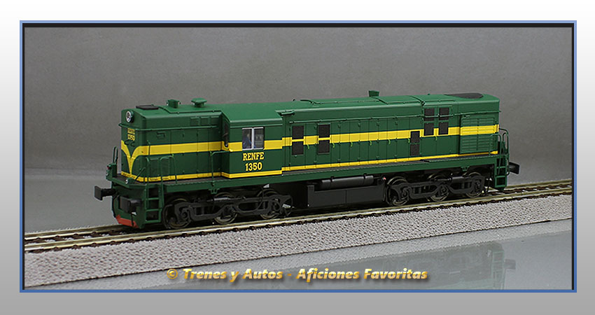 Locomotora diésel Serie 1300 ALCO - Renfe