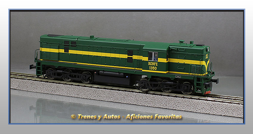 Locomotora diésel Serie 1300 ALCO - Renfe