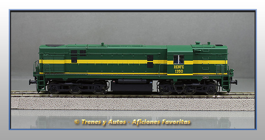 Locomotora diésel Serie 1300 ALCO - Renfe