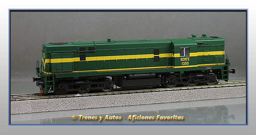 Locomotora diésel Serie 1300 ALCO - Renfe