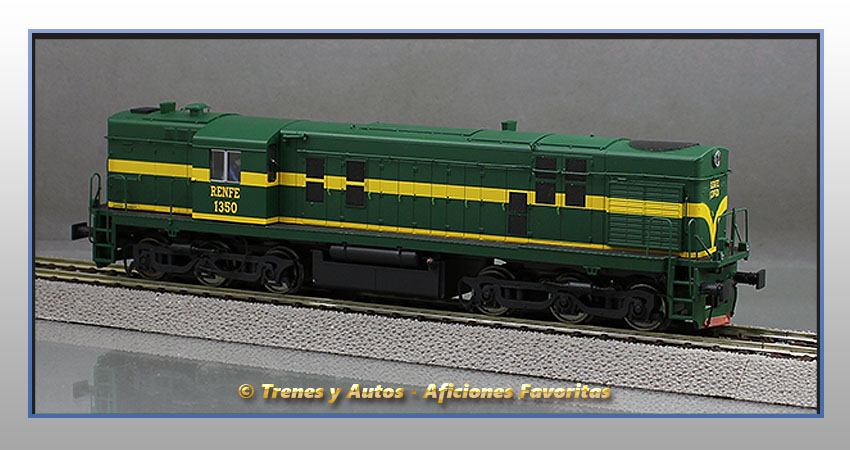 Locomotora diésel Serie 1300 ALCO - Renfe