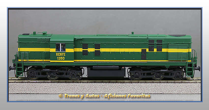 Locomotora diésel Serie 1300 ALCO - Renfe
