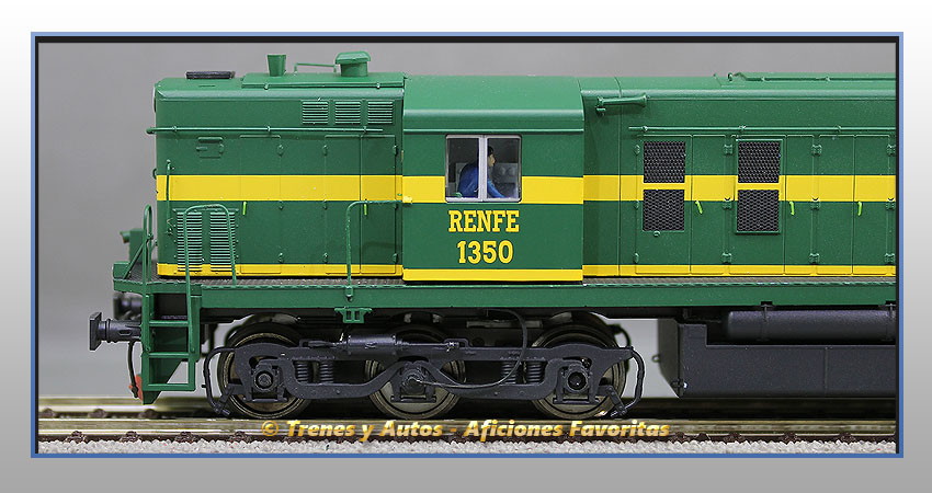 Locomotora diésel Serie 1300 ALCO - Renfe