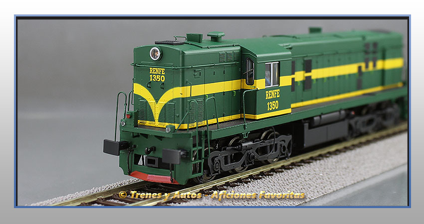 Locomotora diésel Serie 1300 ALCO - Renfe
