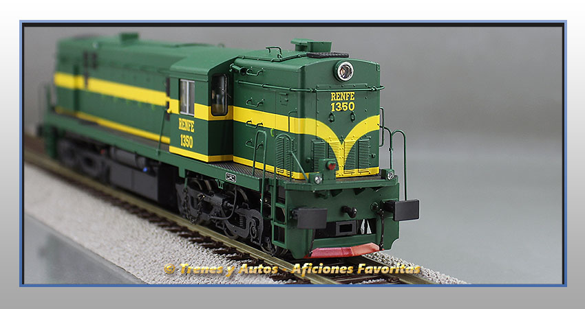 Locomotora diésel Serie 1300 ALCO - Renfe