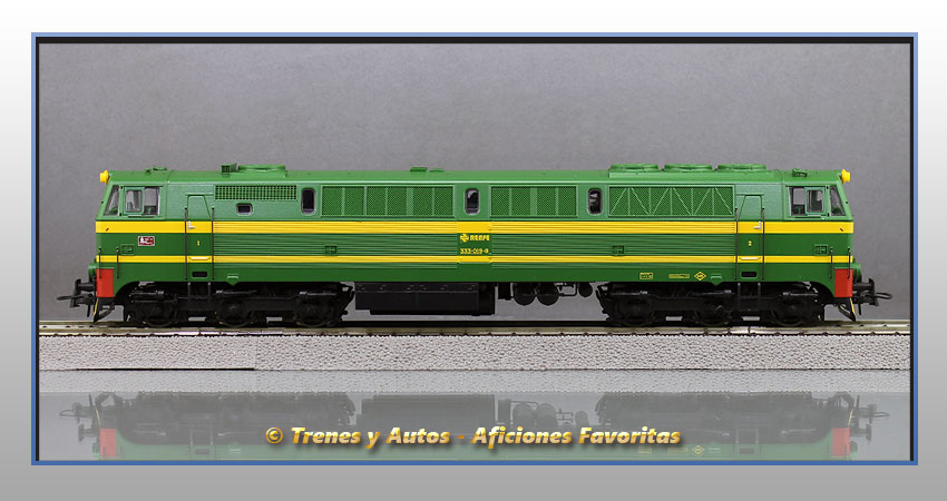 Locomotora diésel Serie 333 019-8 - Renfe