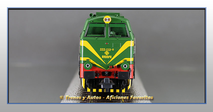 Locomotora diésel Serie 333 019-8 - Renfe