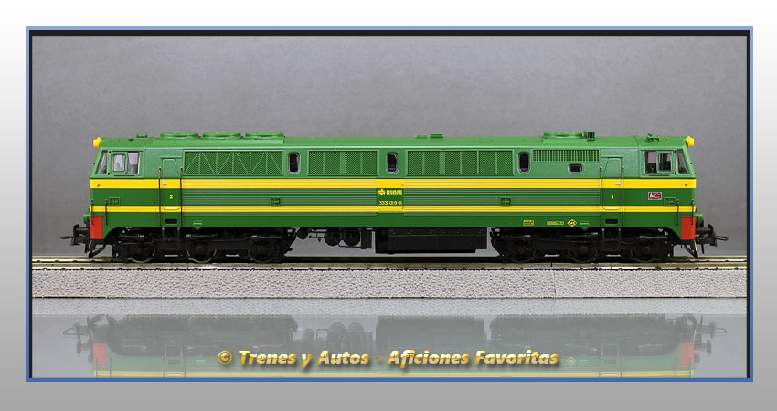 Locomotora diésel Serie 333 019-8 - Renfe