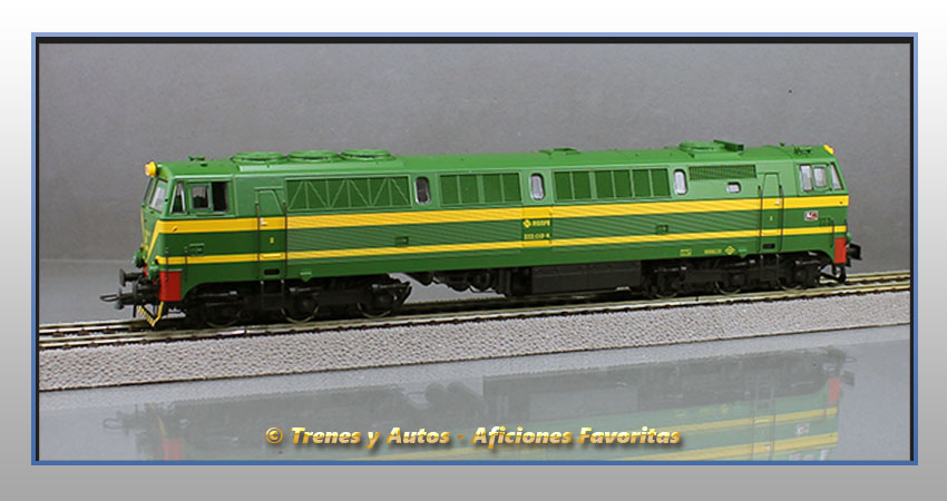 Locomotora diésel Serie 333 019-8 - Renfe