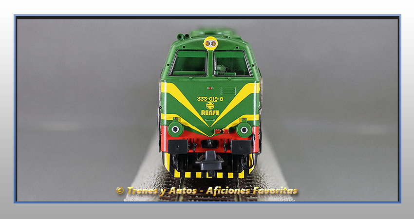 Locomotora diésel Serie 333 019-8 - Renfe